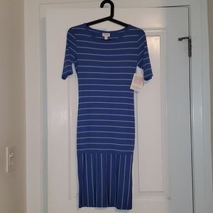 New LuLaRoe Julia Midi Dress, XXS